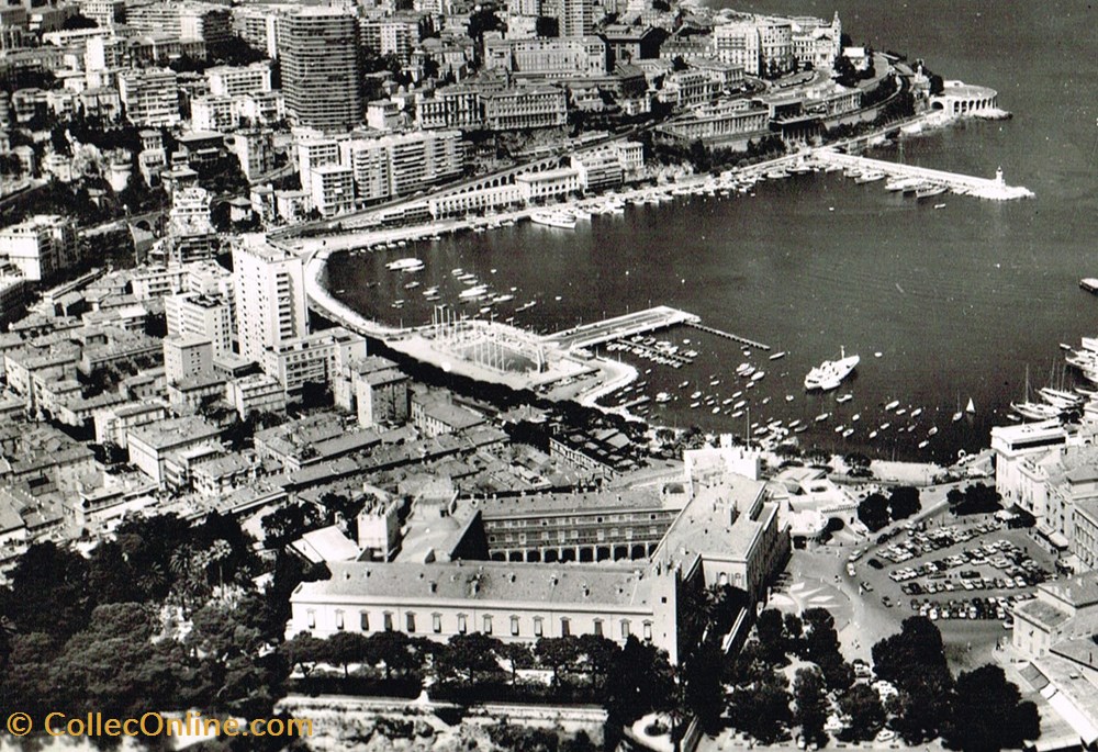 Monaco-Vue aérienne cartes postales monaco vue aerienne