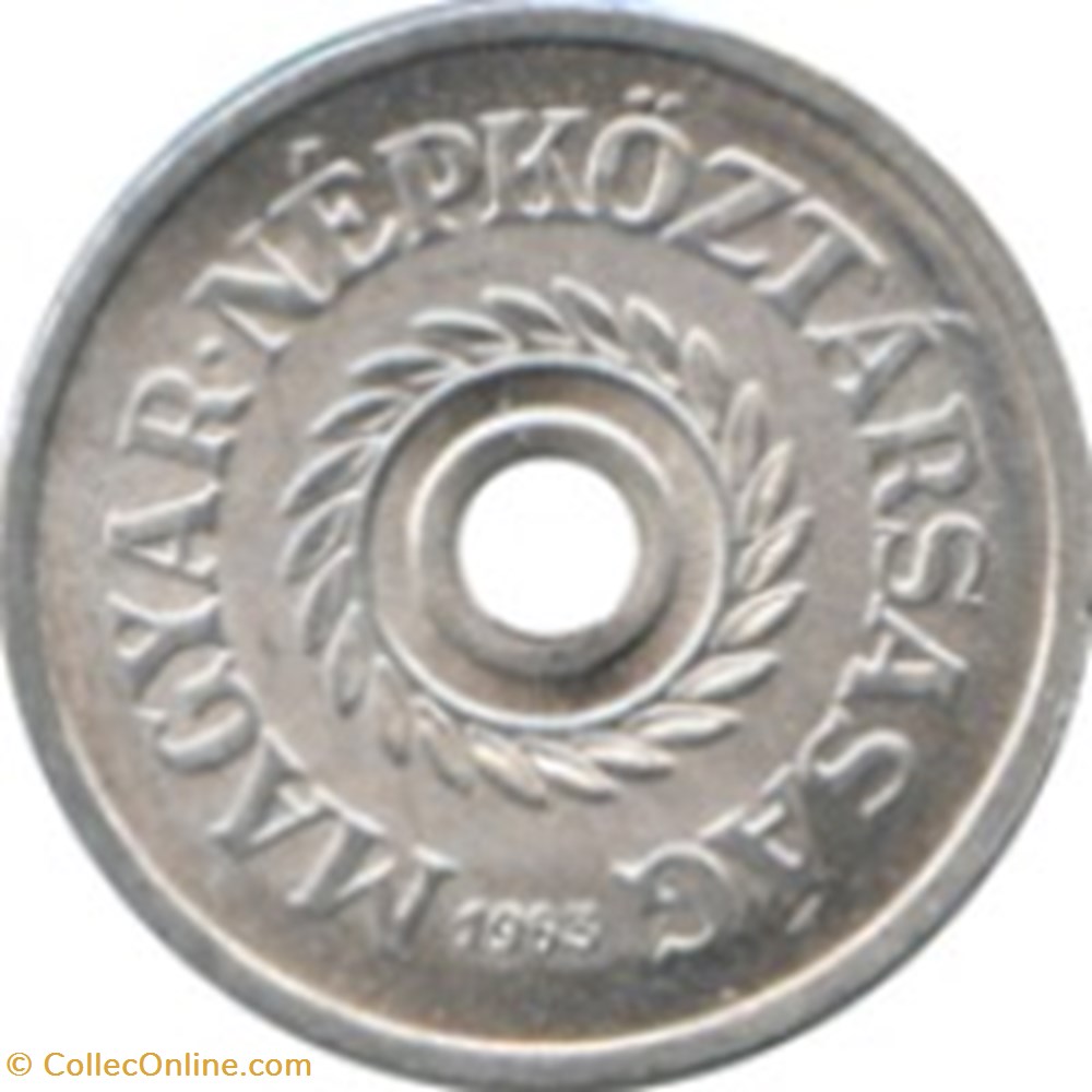2 filler Hongrie 1963 monnaies monde 2 filler hongrie 1963