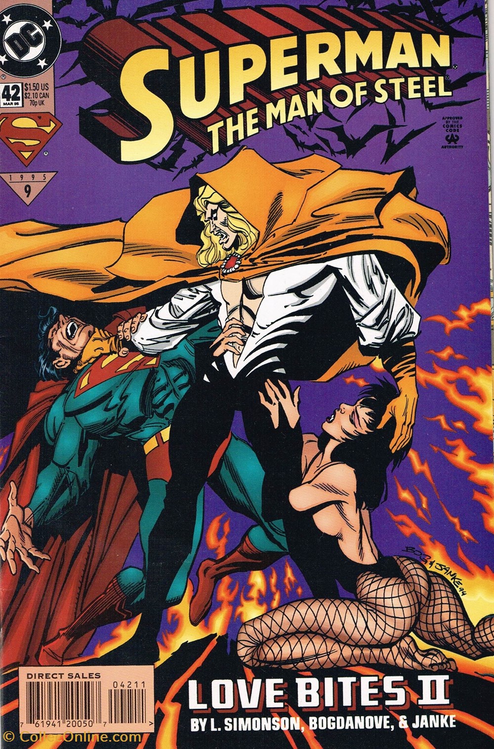 Superman the man of Steel N°9 livres bd revues comics superman the man of steel n 9