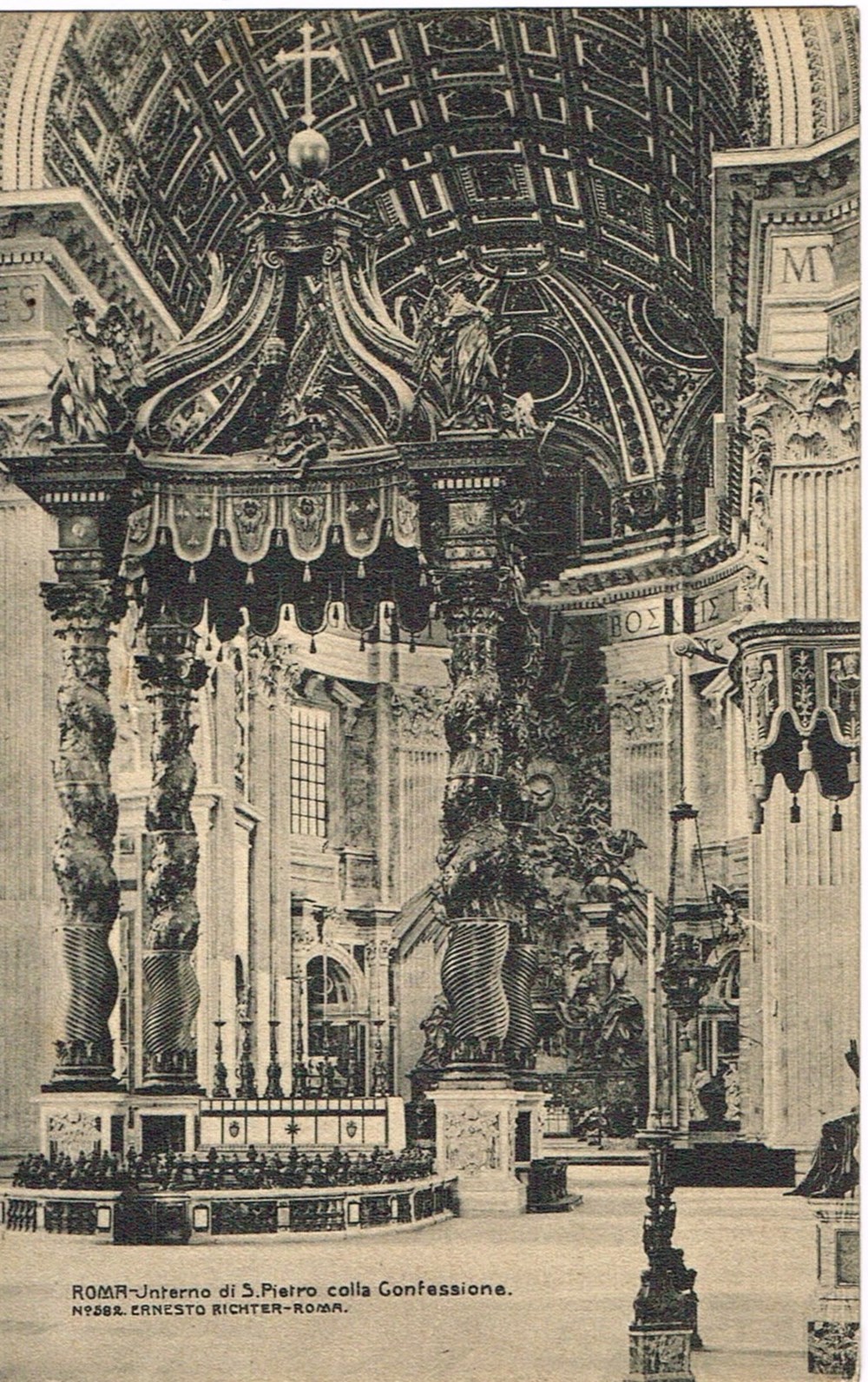 Italie-Rome-St Pietro cartes postales italie rome st pietro