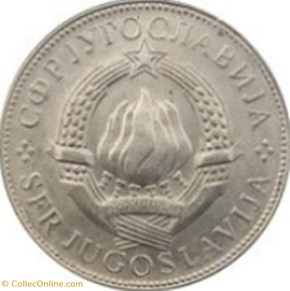 10 dinar Yougoslavie 1977 monnaies monde 10 dinar yougoslavie 1977