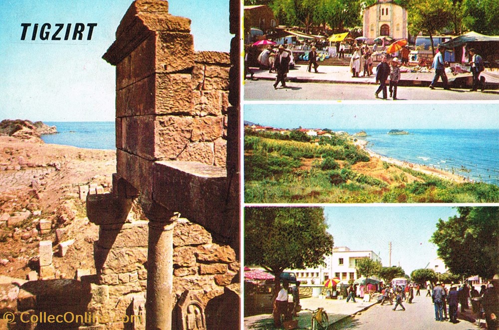 cartes postales algerie tigzirt