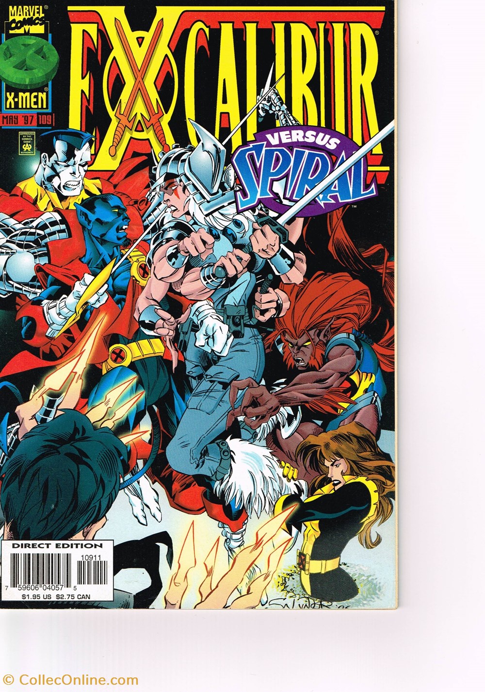 Excalibur VO 1997-N°109 livres bd revues comics excalibur vo 1997 n 109