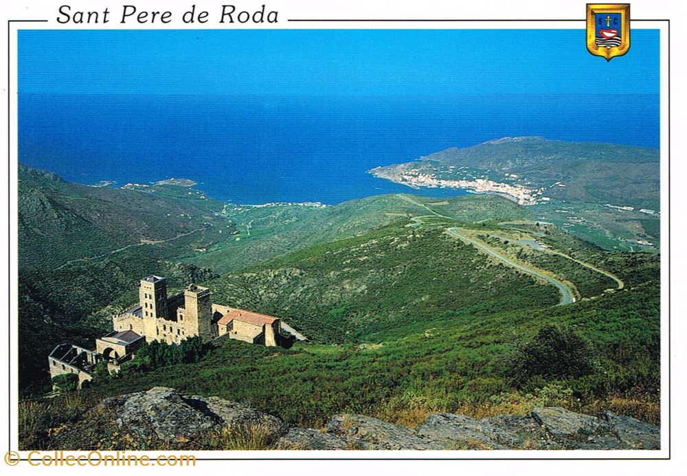Espagne-San Pere de Roda cartes postales espagne san pere de roda
