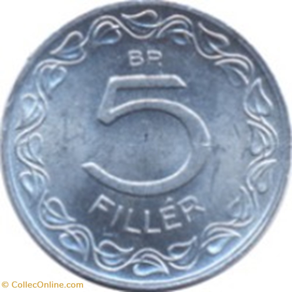 5 Filler Hongrie 1976 monnaies monde 5 filler hongrie 1976