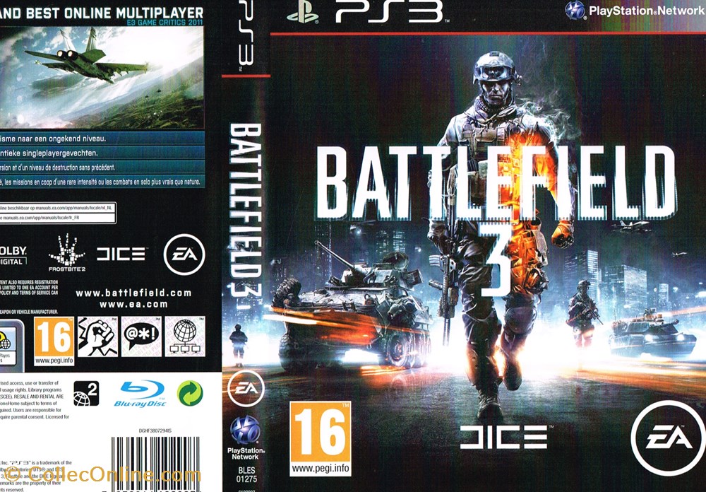 jeux videos consoles battelfield 3