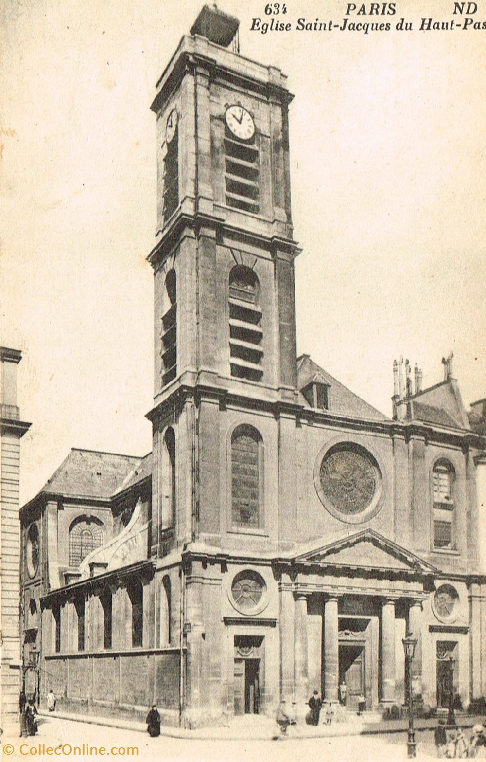 cartes postales france paris eglise saint jacques du haut pas