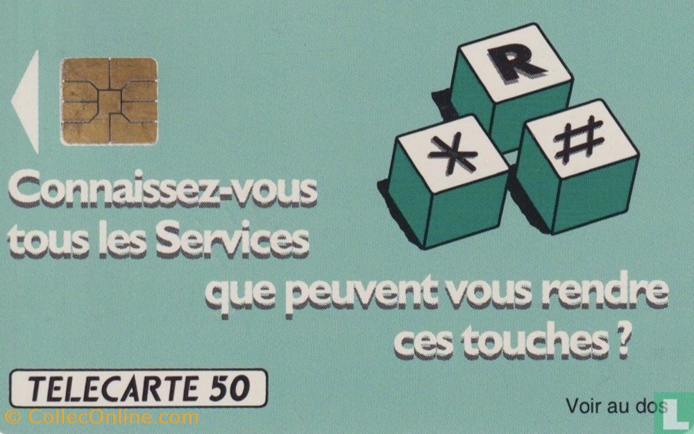 divers telecartes cartes telephoniques france conversation a trois solaique 03 1990