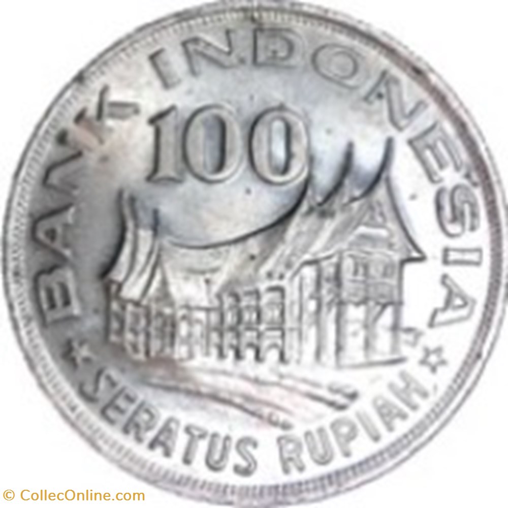 100 rupiah Indonésie 1978 monnaies monde 100 rupiah indonesie 1978