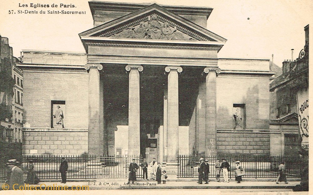 France-Paris-Saint Denis du Saint Sacrement cartes postales france paris saint denis du saint sacrement