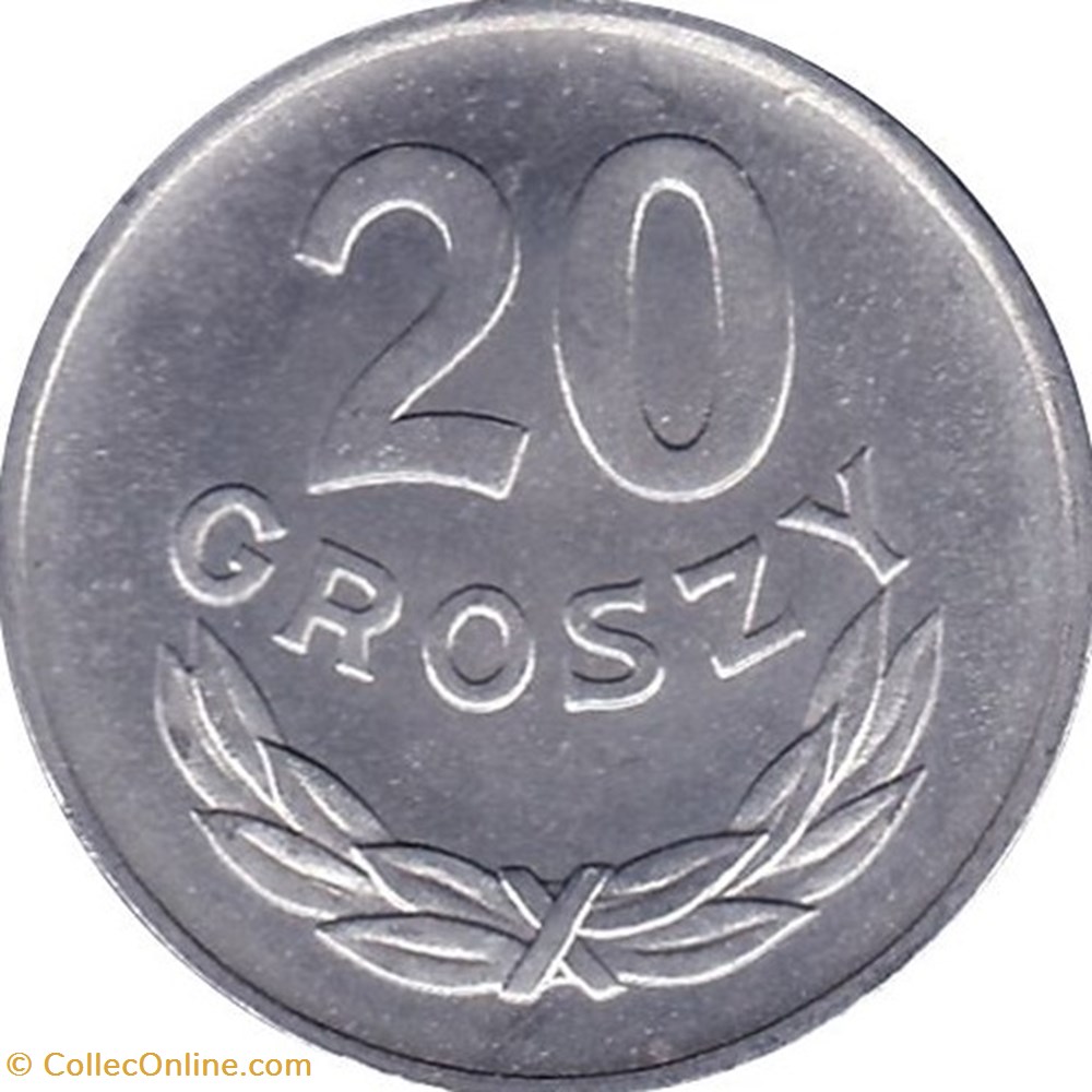 20 groszy Pologne 1949 monnaies monde 20 groszy pologne 1949