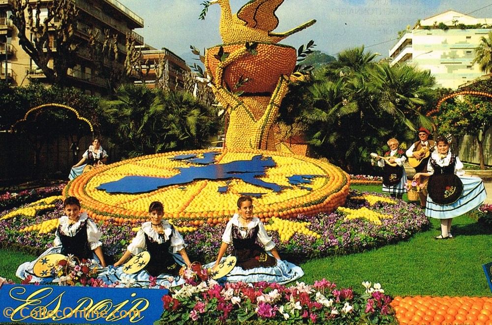 France-Alpes Maritimes-Menton-Fêtes des citrons cartes postales france alpes maritimes menton fetes des citrons
