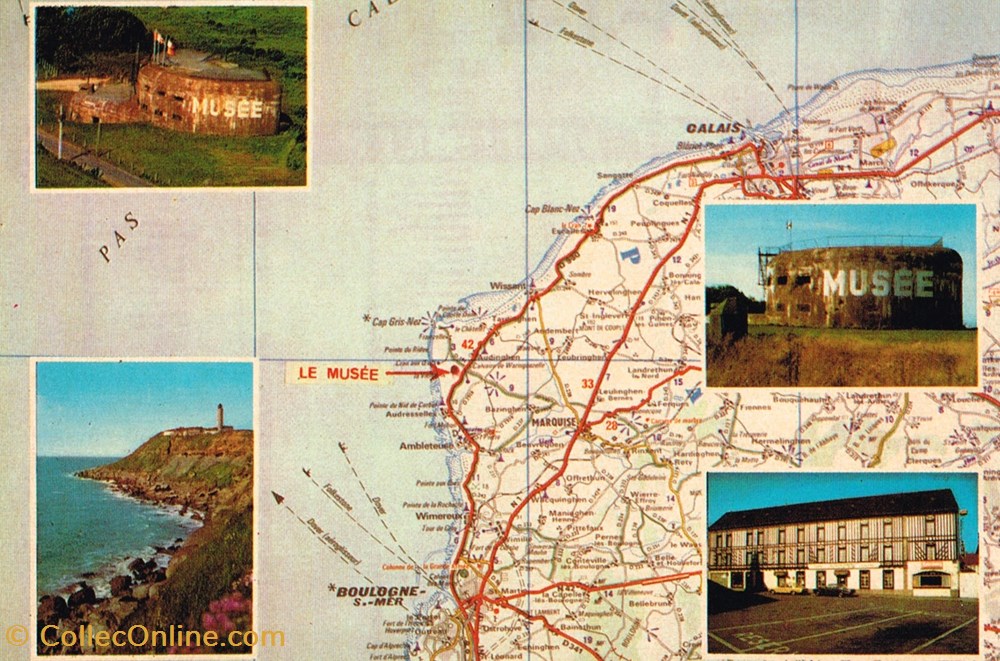 France-Pas de Calais-Cap Gris Nez-Blockhaus cartes postales france pas de calais cap gris nez blockhaus
