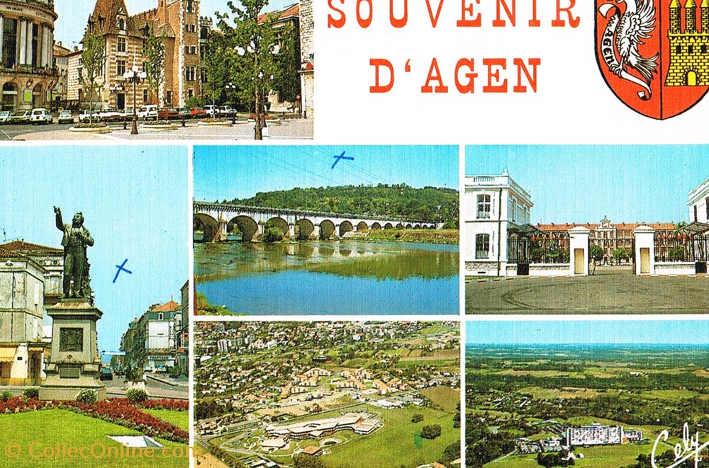 France-Lot et Garonne- Agen cartes postales france lot et garonne agen