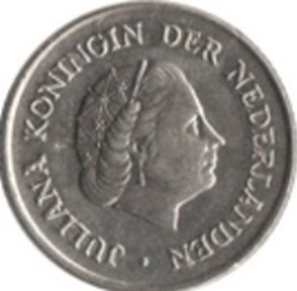 25 cent Pays-Bas 1966 monnaies monde 25 cent pays bas 1966