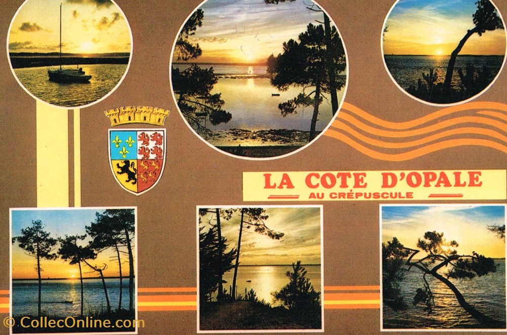 cartes postales france la cote opale