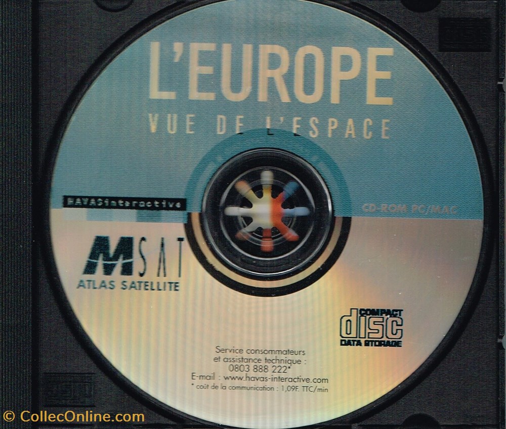 MSAT-L'Europe vue de l'Espace informatique logiciels msat l europe vue de espace