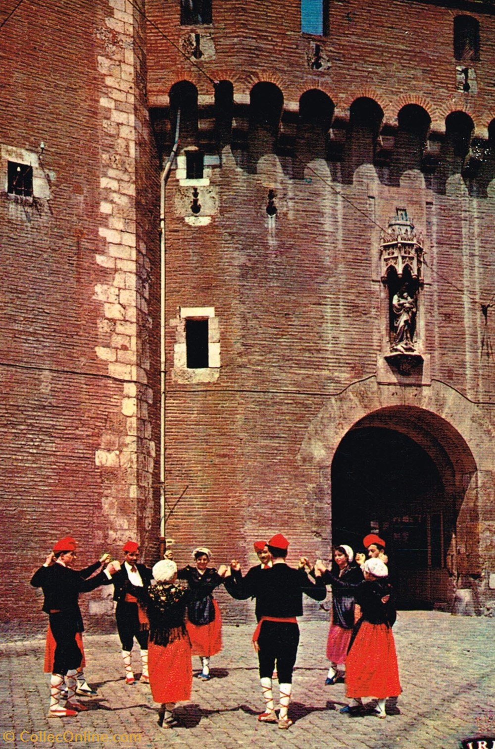 cartes postales france pyrenees orientales perpignan folklore