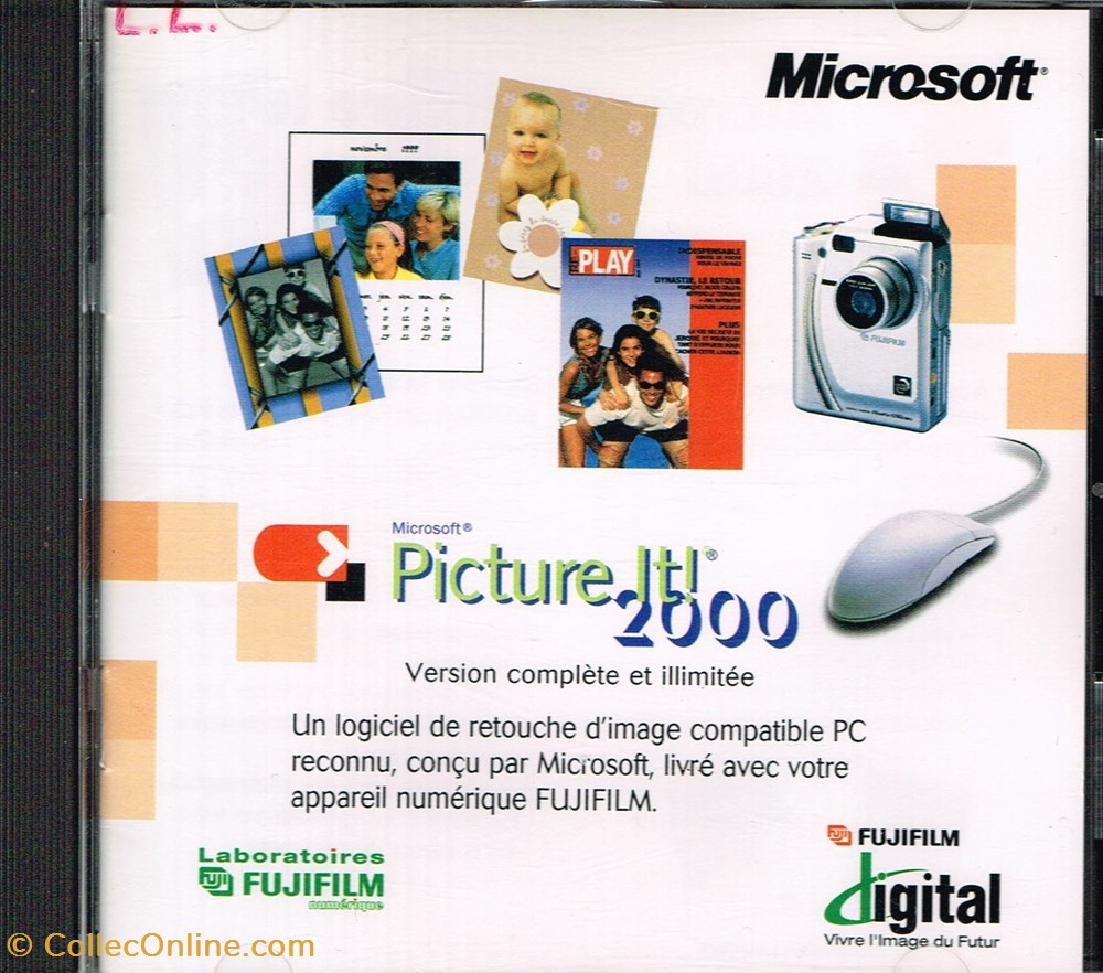 Microsoft Picture 2000 informatique logiciels microsoft picture 2000