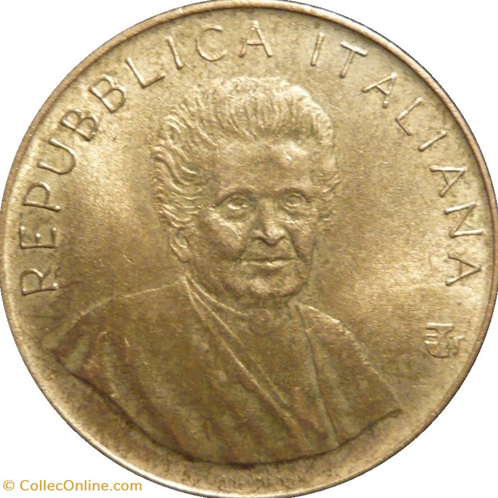 200 lires Maria Montessori et la FAO Italie 1980 monnaies monde 200 lires maria montessori et la fao italie 1980