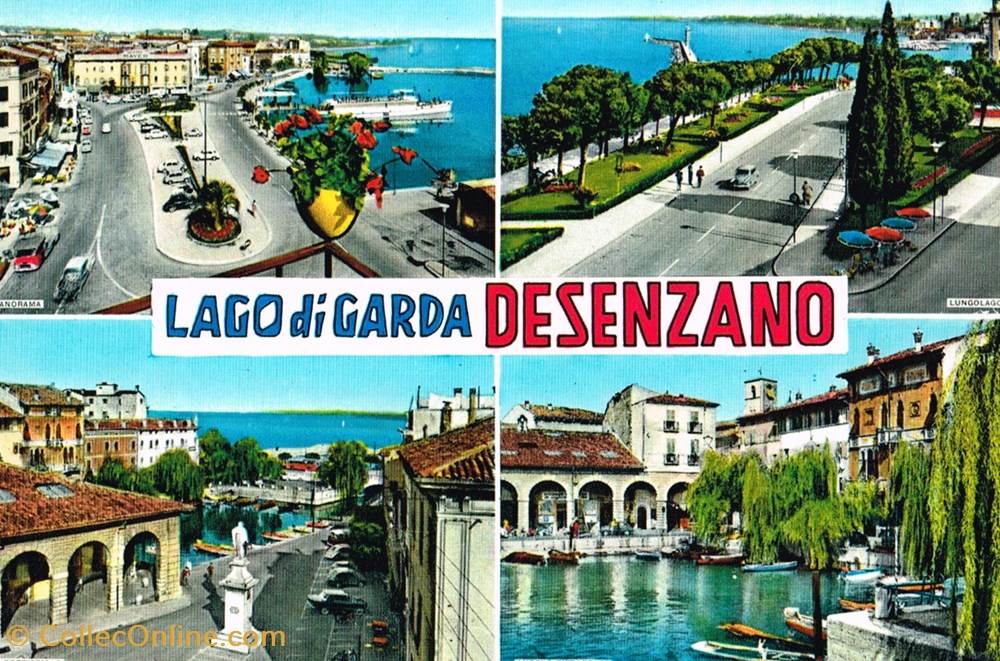 cartes postales italie lac de garde