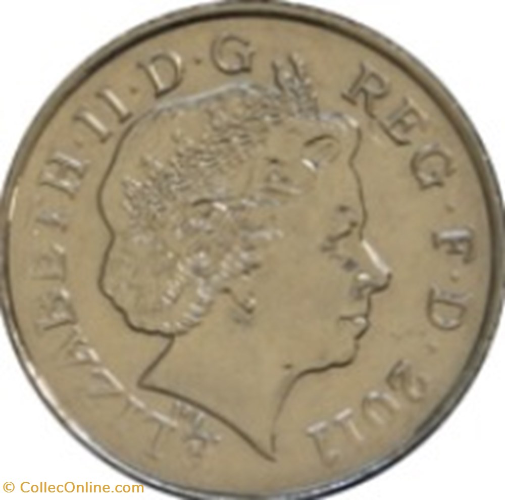 10 pence Elizabeth II 4e effigie, type blason 2014 Angleterre monnaies monde royaume uni 10 pence elizabeth ii 4e effigie type blason 2014 angleterre