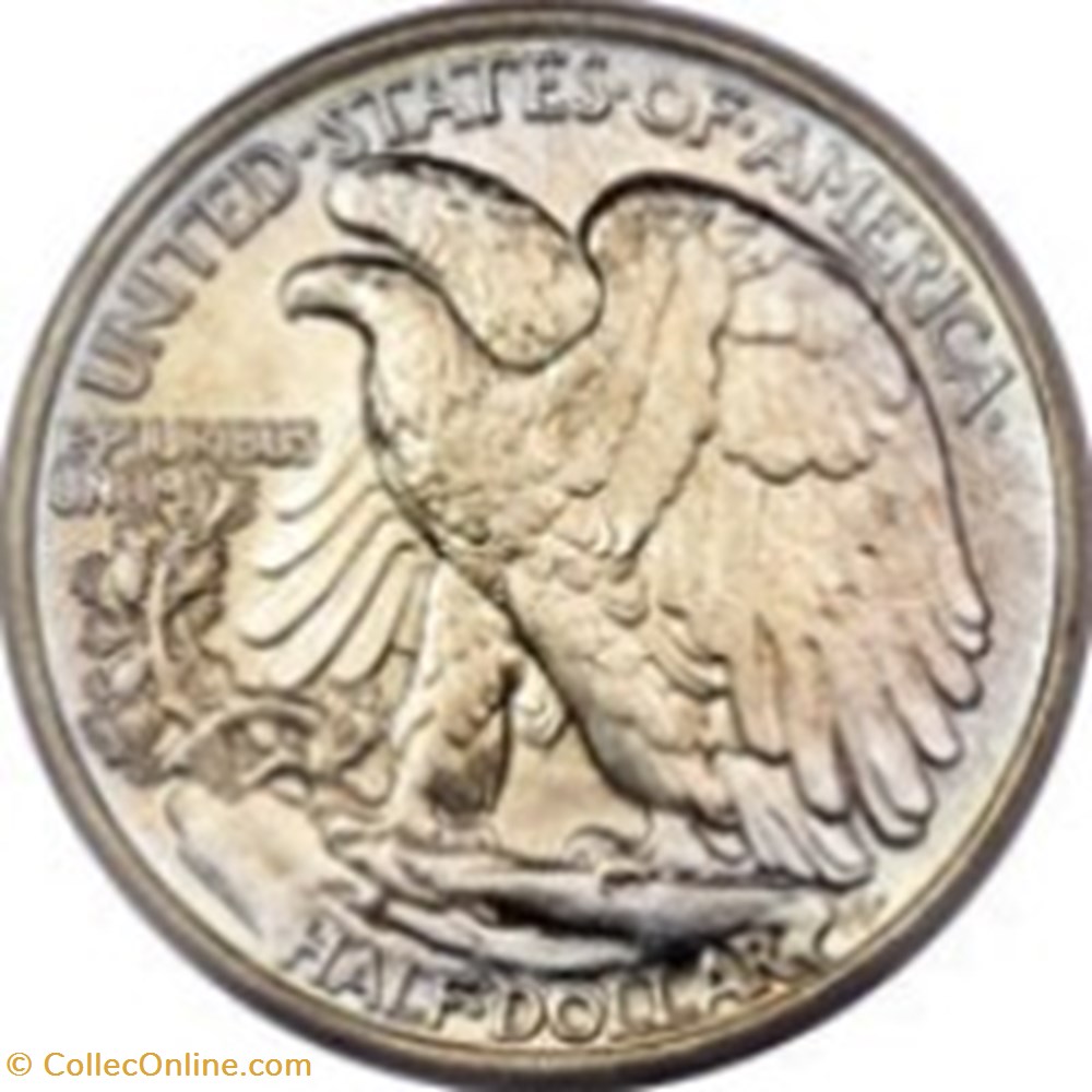 Etats Unis-½ dollar "Liberty Walking" 1948 S monnaies monde etats unis dollar liberty walking 1948 s