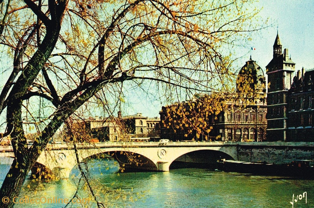 France-Ile de France-Paris-La seine au pont au change cartes postales france ile de france paris la seine au pont au change