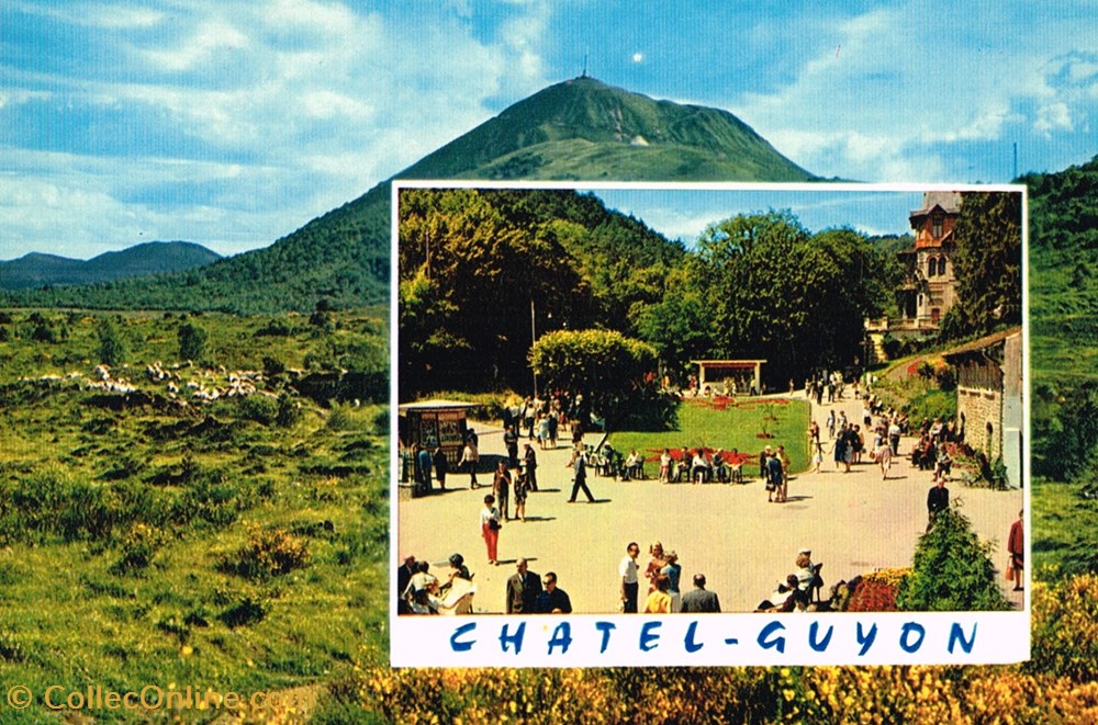 cartes postales france le puy de dome chatel guyon