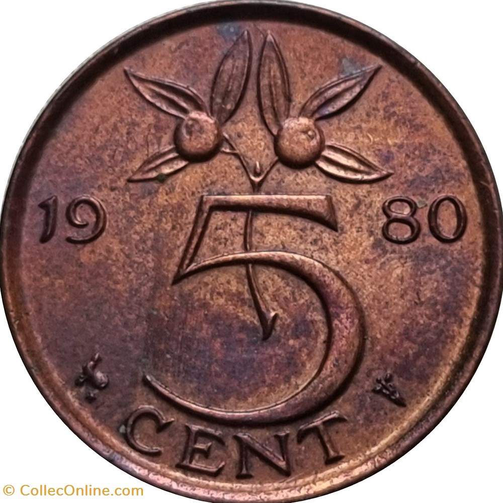 5 Cent Pays-Bas 1963 monnaies monde 5 cent pays bas 1963