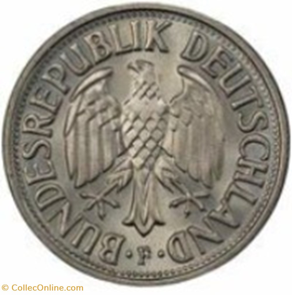 1 deutsche mark Allemagne 1977 (J) monnaies monde 1 deutsche mark allemagne 1977 j