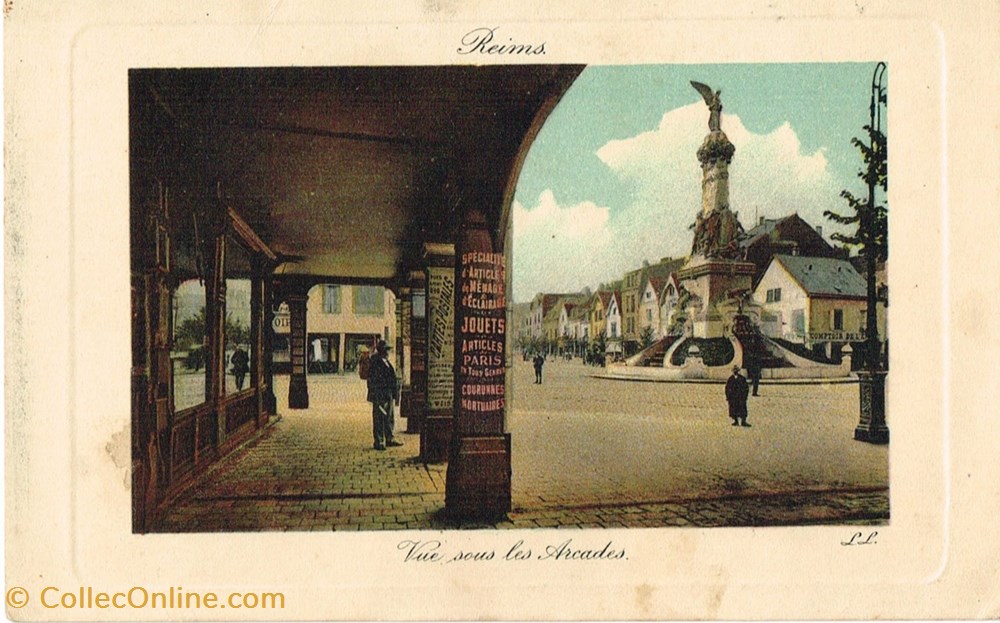 cartes postales france champagne ardennes reims