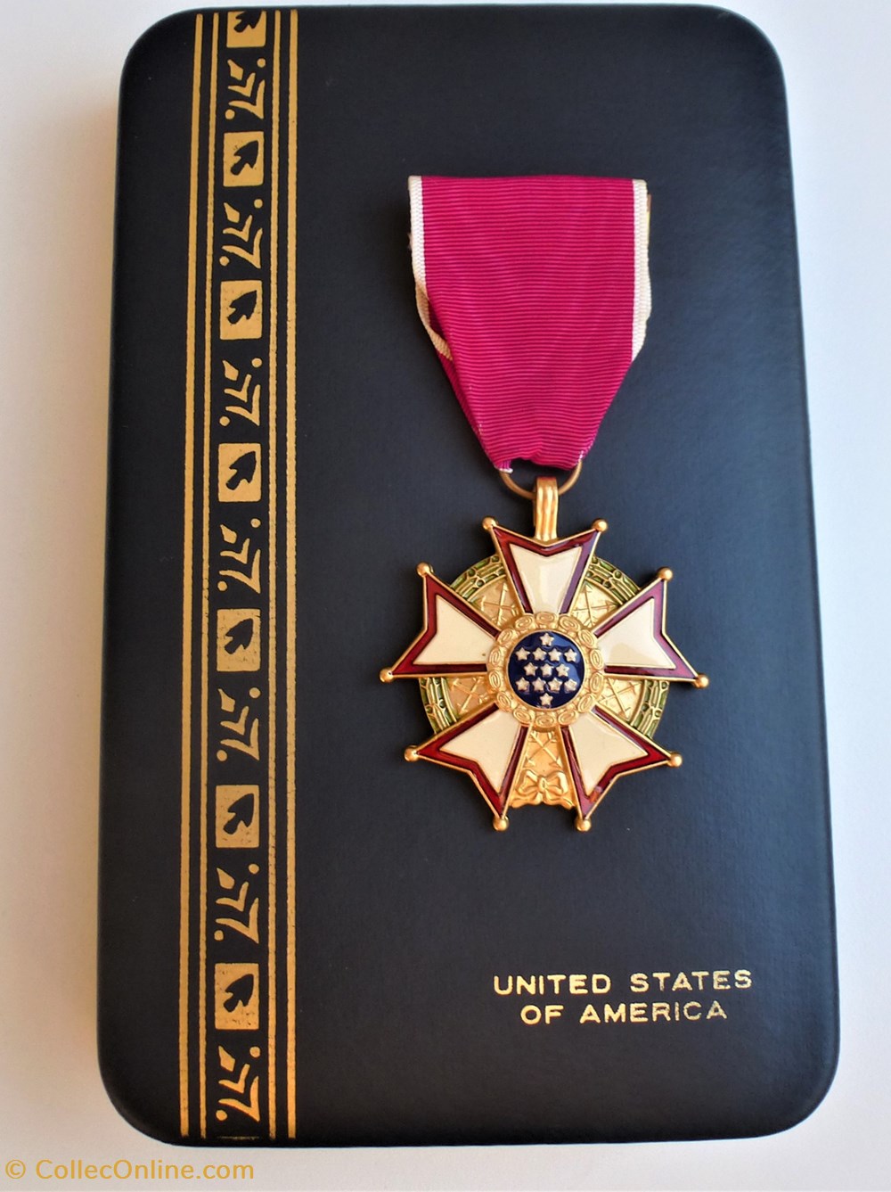 militaria medailles insignes etats unis legion of merit grade de legionnaire