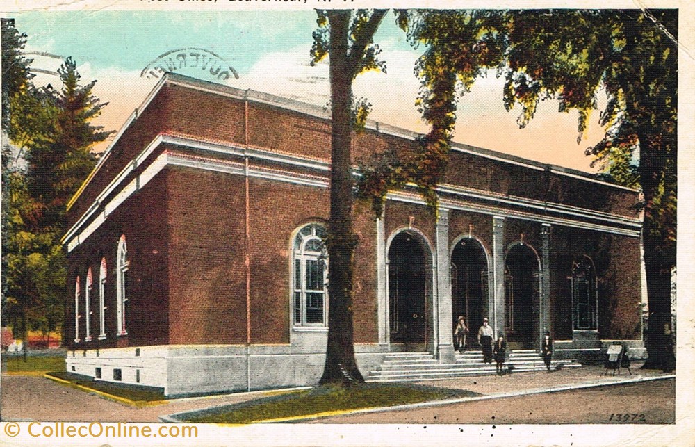 Etats Unis- New York -Gouverneur-Post Office cartes postales etats unis new york gouverneur post office
