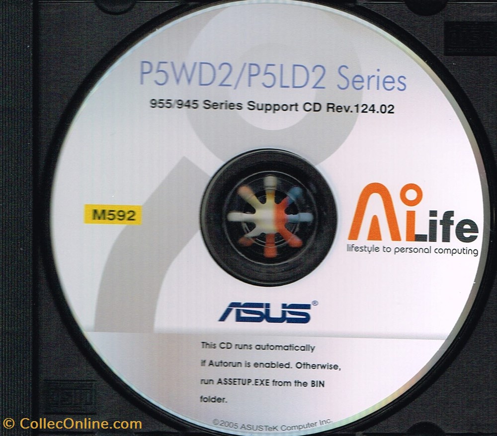 informatique logiciels asus a lite p5wd2 series