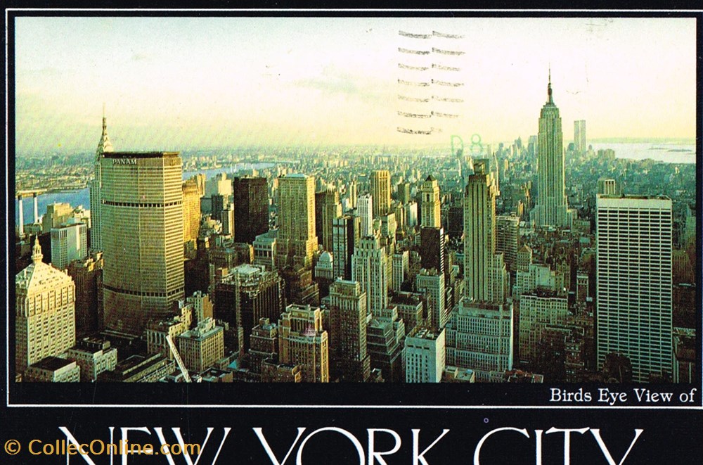 Etats-Unis-New-York cartes postales etats unis new york