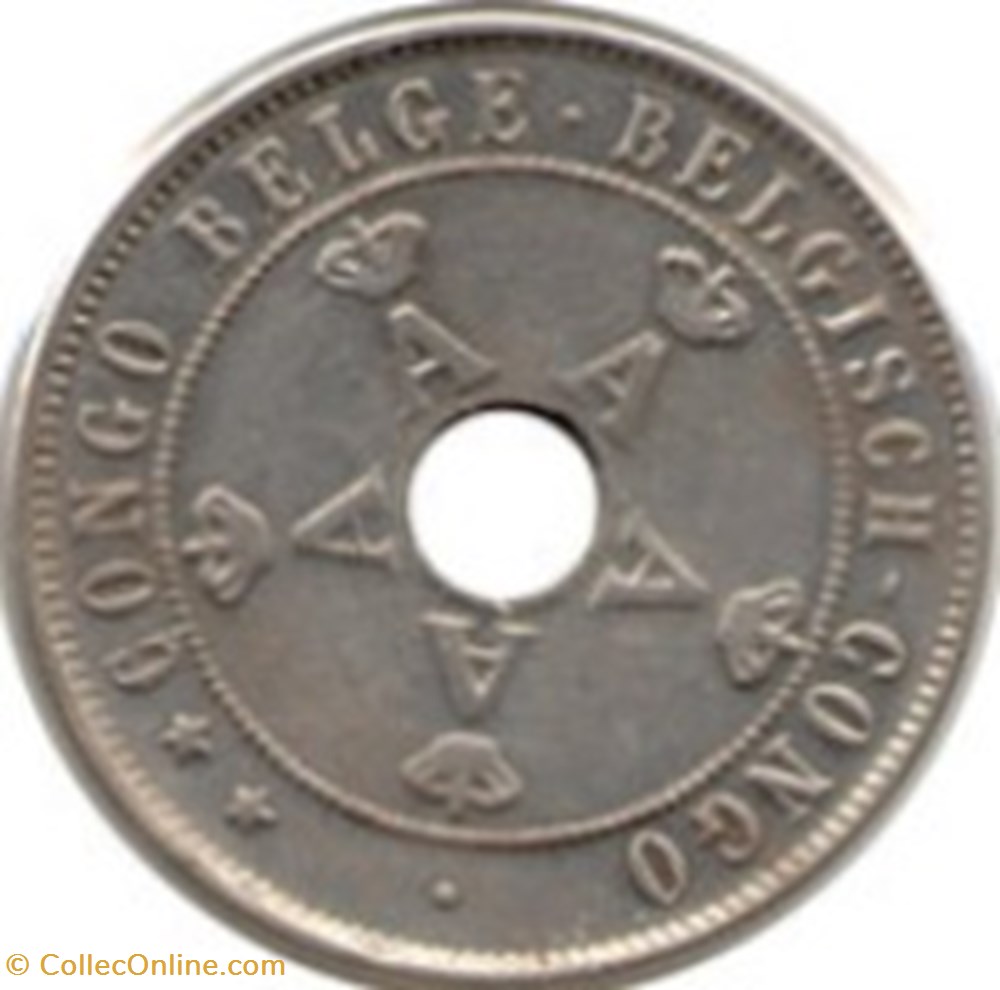20 centimes - Albert I Congo Belge- 1911 monnaies monde 20 centimes albert i congo belge 1911