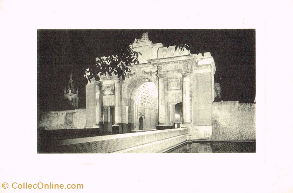Belgique-Ypres-Porte de Menin cartes postales belgique ypres porte de menin