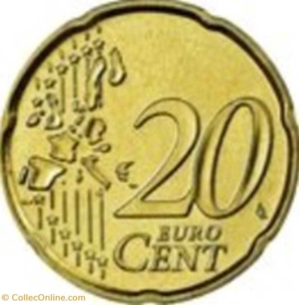 20 Cent Euro-Italie 2002 monnaies 20 cent euro italie 2002