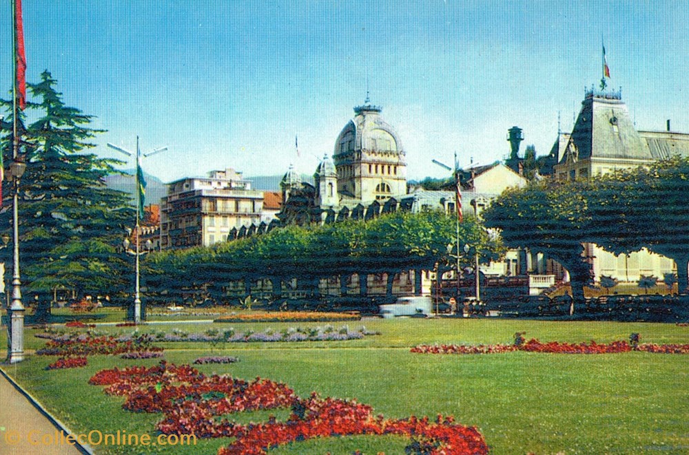 France-Haute Savoie-Evian les Bains-Les thermes cartes postales france haute savoie evian les bains les thermes