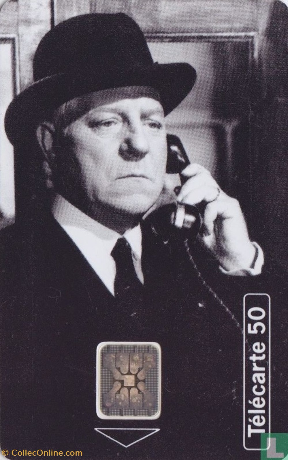 divers telecartes cartes telephoniques france jean gabin schlumberger 05an