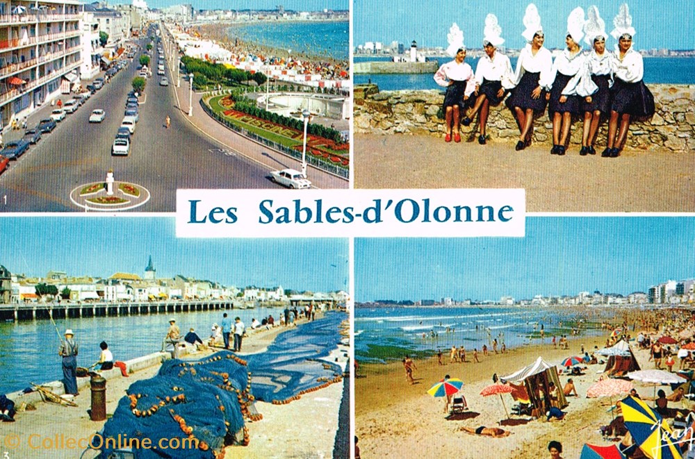 France-Vendée-Sables d'Olonne cartes postales france vendee sables olonne