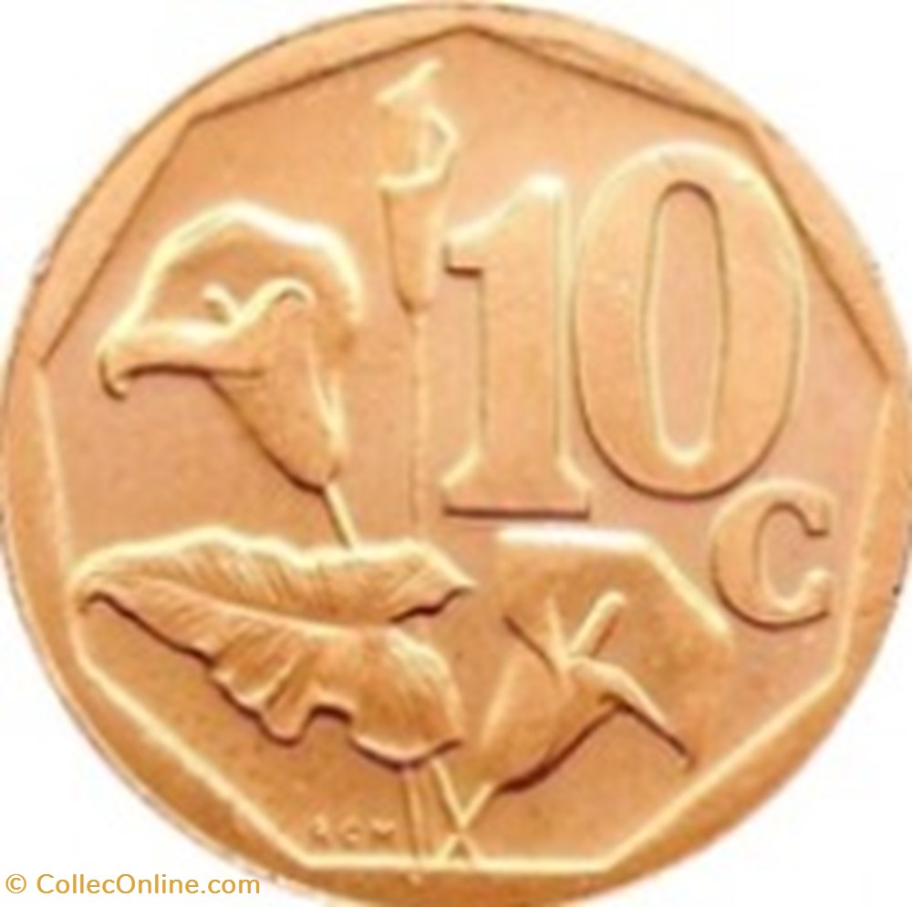 10 cents en Swati - Ningizimu Afrika Afrique du Sud 2014 monnaies monde 10 cents en swati ningizimu afrika afrique du sud 2014