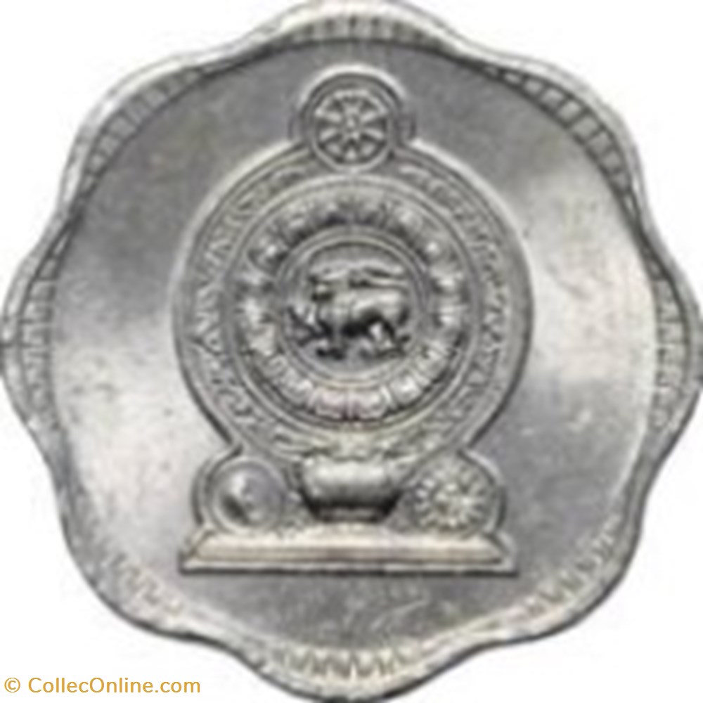 2 cents Sri Lanka 1978 monnaies monde 2 cents sri lanka 1978