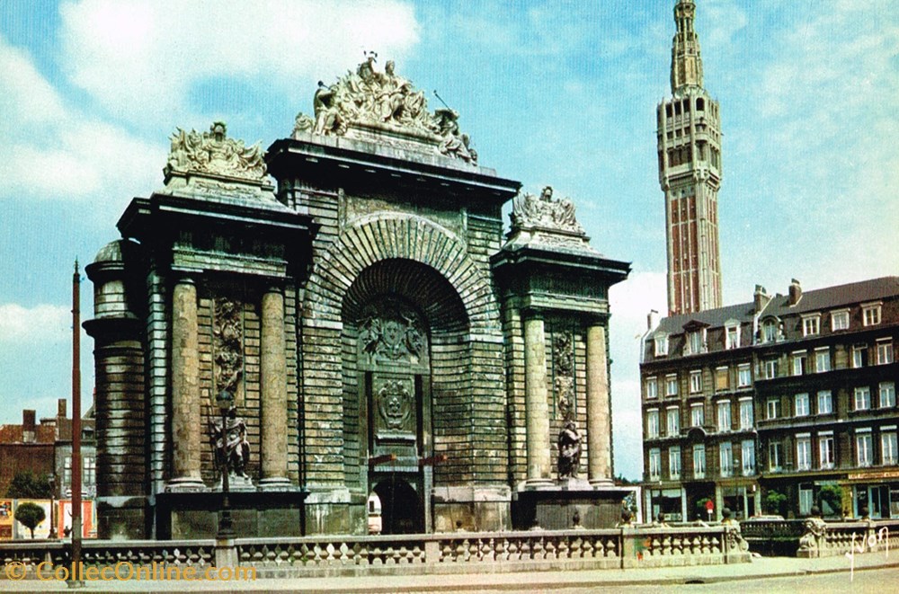 cartes postales france nord lille porte de paris