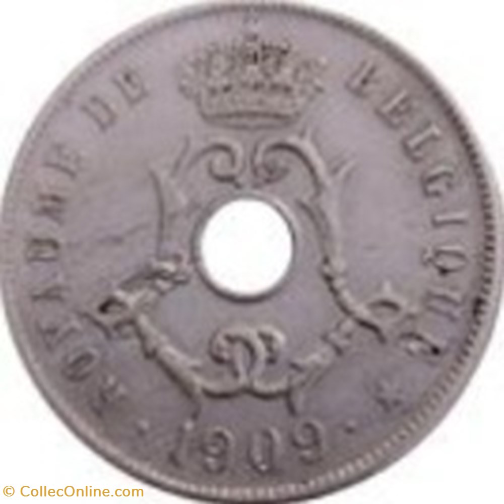 25 centimes 1908 Belgique monnaies monde 25 centimes 1908 belgique