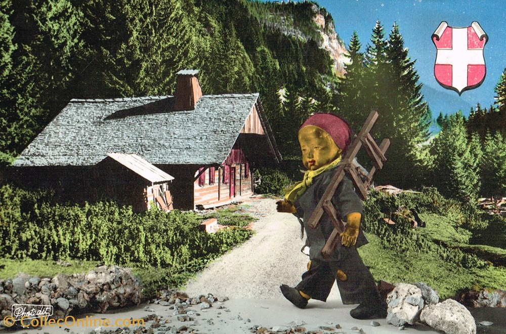 cartes postales france savoie le petit ramoneur des alpes