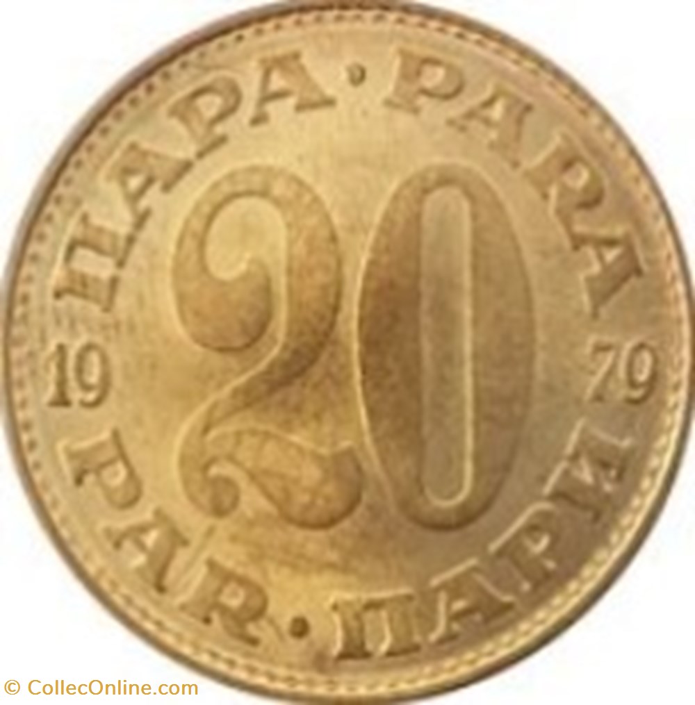 20 Para Yougoslavie 1975 monnaies monde 20 para yougoslavie 1975