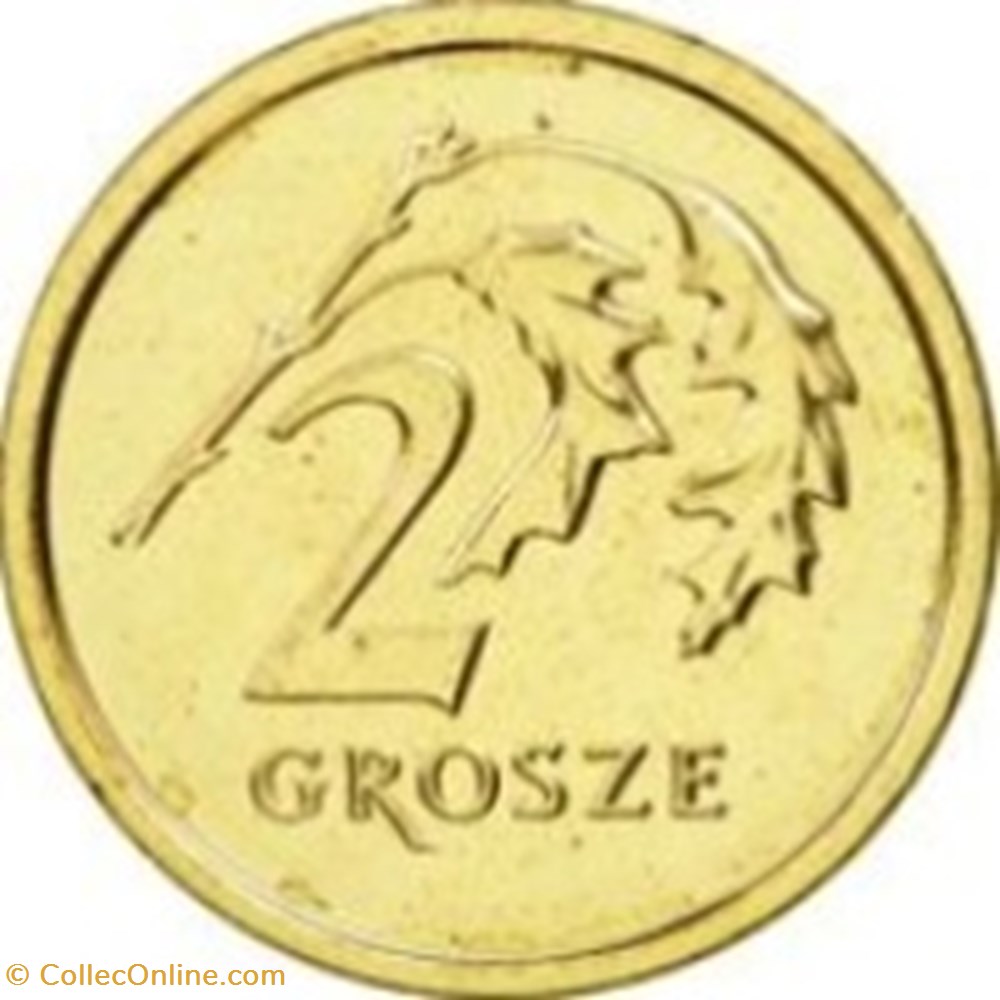 2 grosze Pologne 2016 monnaies monde 2 grosze pologne 2016