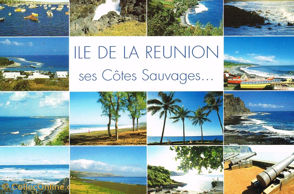 cartes postales france ile de la reunion